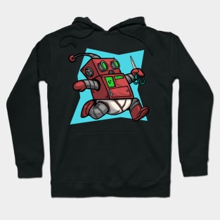 Danger Bot Hoodie